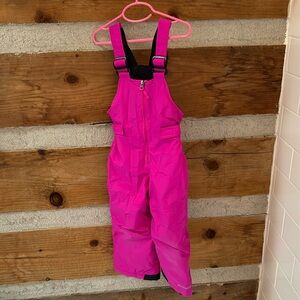 Columbia Girls snow bibs overalls